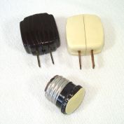 Bakelite Outlet Adaptor Plugs for Christmas Lights, Lamps
