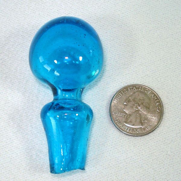 Blue Perfume or Bottle Replacement Stopper 2-1/2 Inches #3
