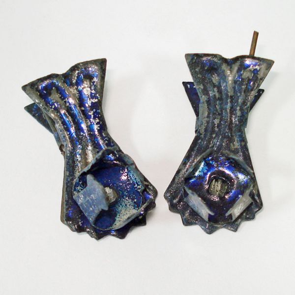 Antique German Tin Clip Christmas Tree Candle Holders #5
