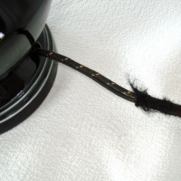 Black Urn Double Socket Table Lamp Base With Cameos #3