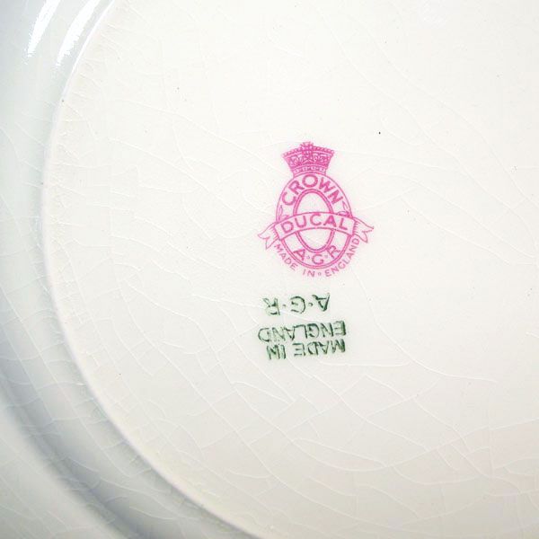 Canada Souvenir Plate With Provincial Coats of Arms Crown Ducal #2