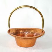 Coppercraft Guild Solid Copper Basket