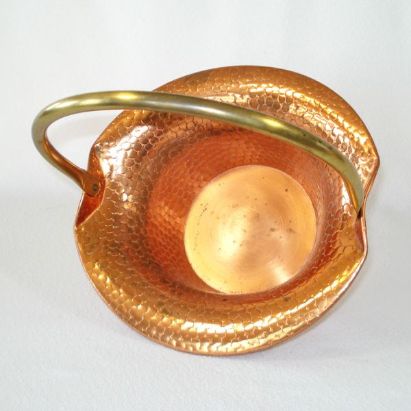 Coppercraft Guild Solid Copper Basket #3