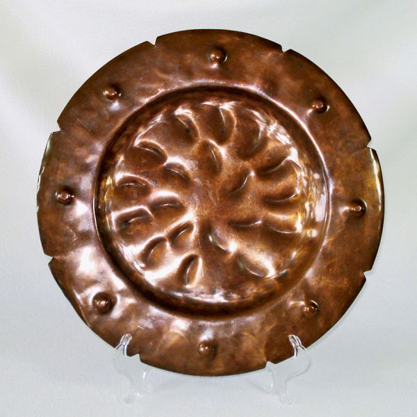 Hand Wrought Copper Tray or Charger