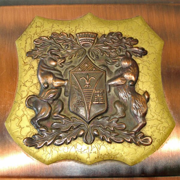 Copper Plated Men's Dresser Valet Box #2