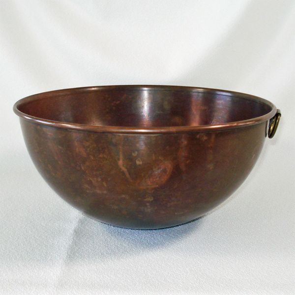 Solid Copper Deep Mixing Beating Bowl #3