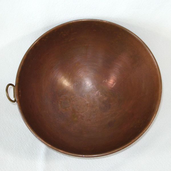 Solid Copper Deep Mixing Beating Bowl #5