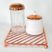 Copper Kitchen Trivet, Sugar Dispenser, Jam Jar