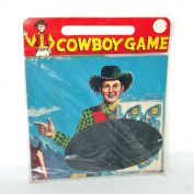 1950s Dimestore Cowboy Game Toy Mint in Package