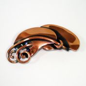 Rame' Modernist Copper Brooch Pin