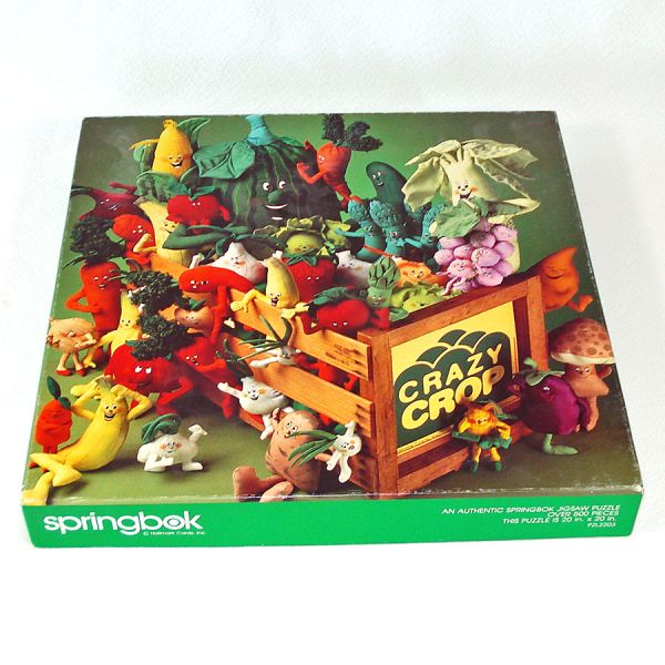 Crazy Crop Springbok Anthropmorphic Veggies Jigsaw Puzzle