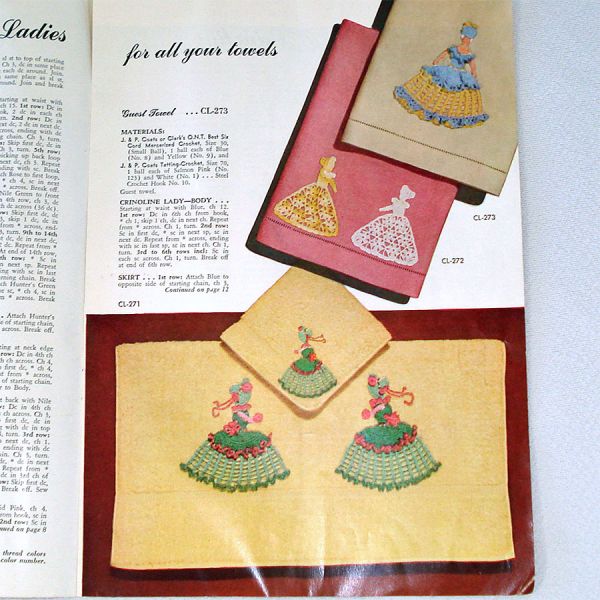 Crinoline Lady Crochet Pattern Booklet - Southern Belle Designs #3