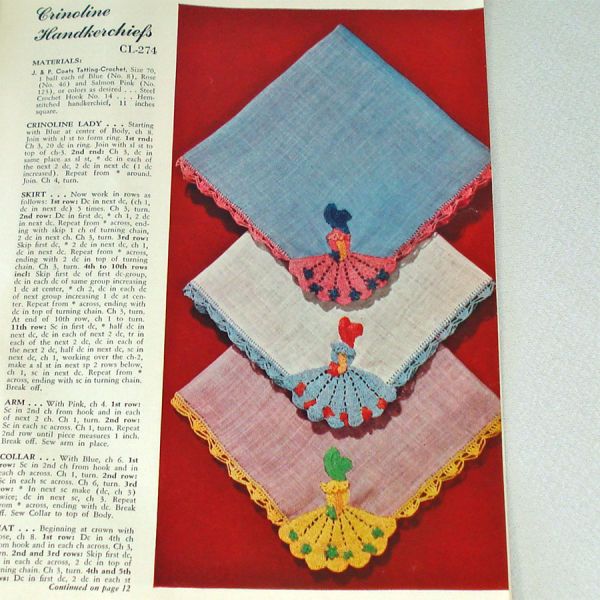 Crinoline Lady Crochet Pattern Booklet - Southern Belle Designs #5