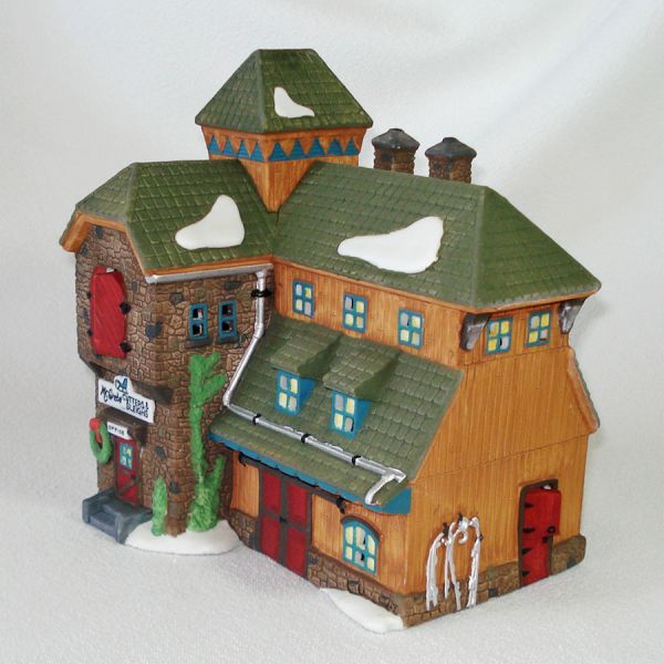 McGrebe Cutters Sleighs Dept 56 Christmas Village House #4