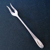 Daffodil Rogers Silverplate Pickle Olive Fork