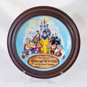 Disney Snow White 1987 Framed Collector Plate