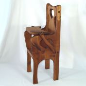 Wooden Doll Chair 23 Inch Optional High Chair Tray