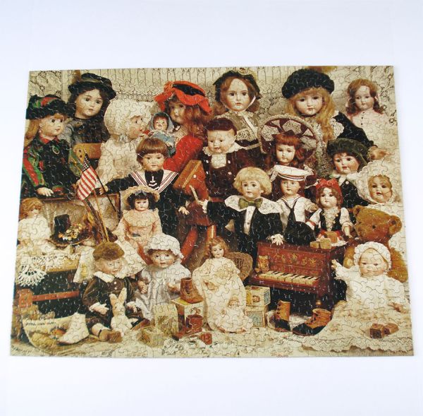 Doll Shop Springbok Jigsaw Puzzle Antique Dolls Complete #2