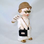 Fine A Quality 1950s Little Boy Doctor Angel Figurine