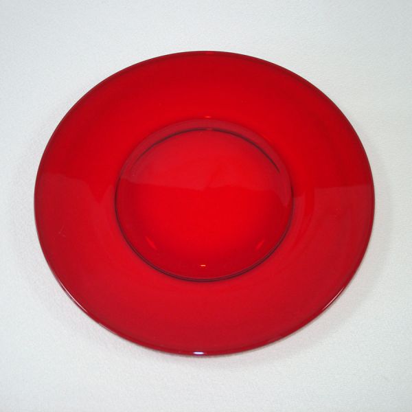 Duncan Miller Ruby Red Lunch Plates Set of Four #2