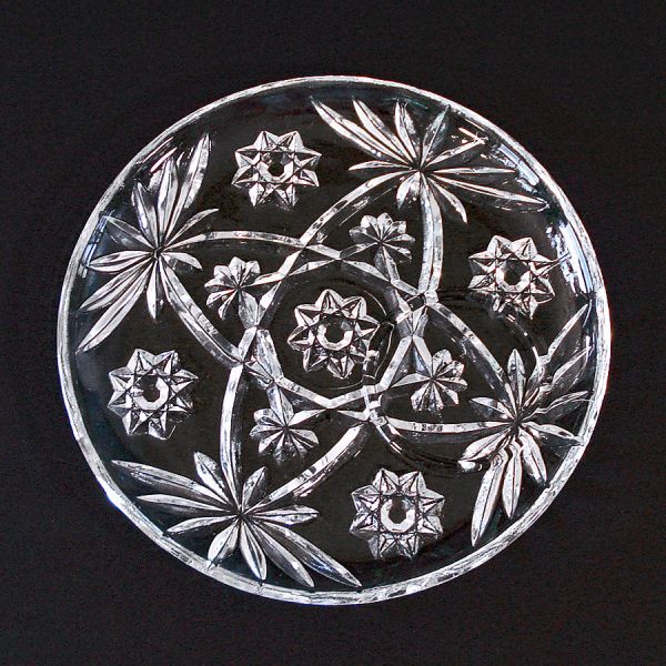 Anchor Hocking EAPC Prescut 6.75 Inch Small Snack Plate