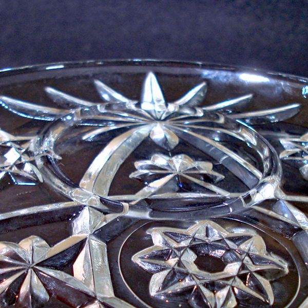 Anchor Hocking EAPC Prescut 6.75 Inch Small Snack Plate #2