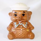 Twin Winton Baby Elephant Sailor Cookie Jar