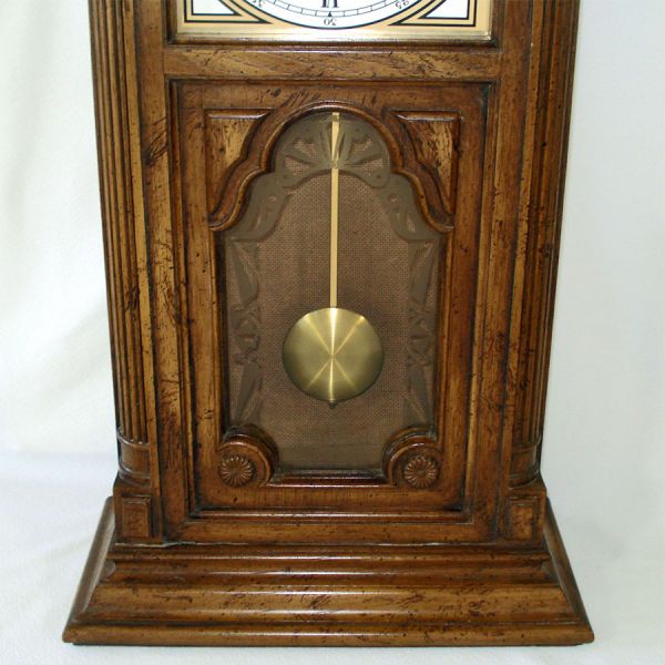 Elgin Paragon 1974 Pendulum Wall Mantle Clock West Germany #4