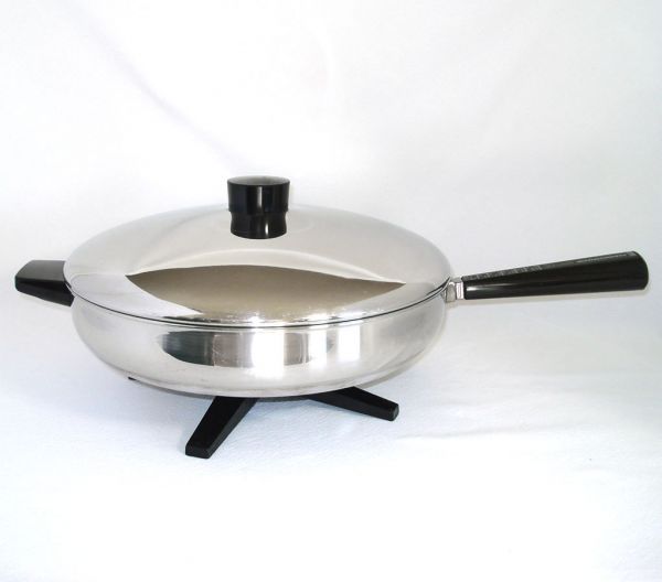 Farberware B3000 Electric Skillet Fry Pan 12 Inch Clean #2