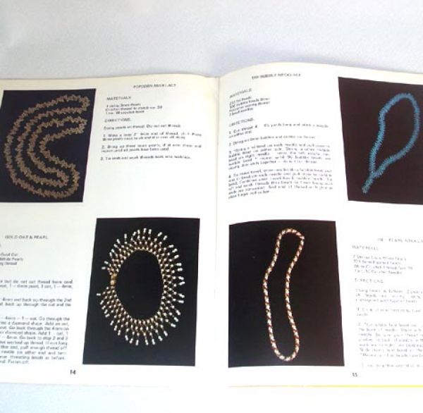 Fashion Fun With Beads 1972 Jewelry Craft Pattern Booklet #3