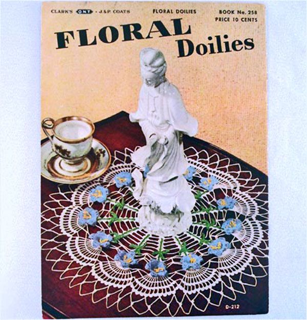 1949 Floral Doilies Crochet Pattern Booklet #2