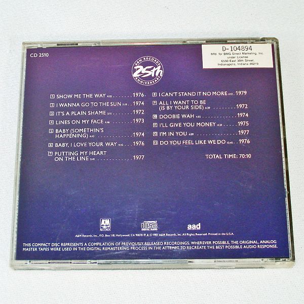 Peter Frampton Classics Volume 12 CD #2