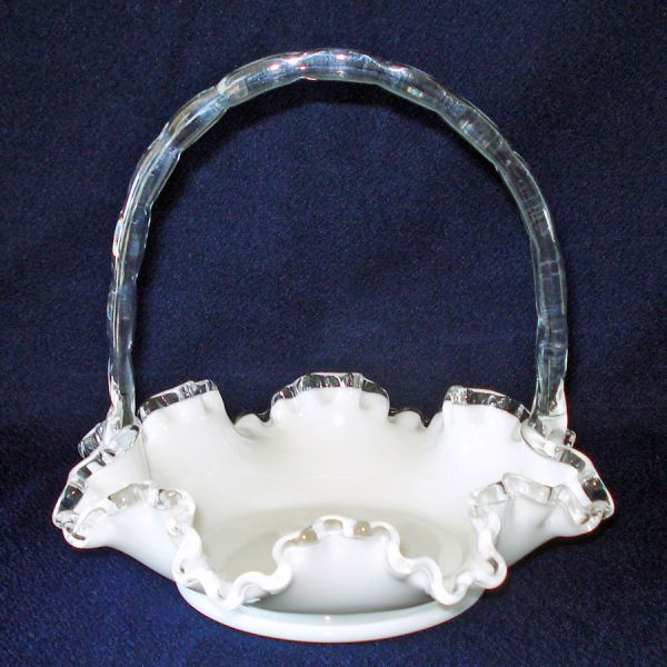 Fenton Silvercrest 8 Inch Basket #2