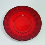 Viking Ruby Georgian Glass Luncheon Plate