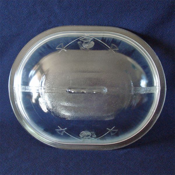 Glass Replacement Lid For Guardian Service Oval Roaster Pan #2