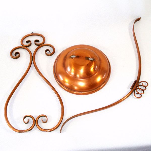 Gregorian Solid Copper Balance Scale Hanging Weight Plates #3