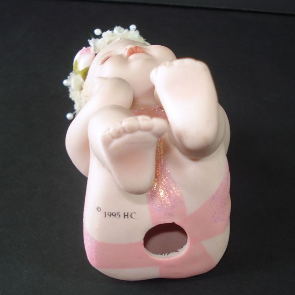Bisque Porcelain Baby Girl Figurine Hamilton Collection #5