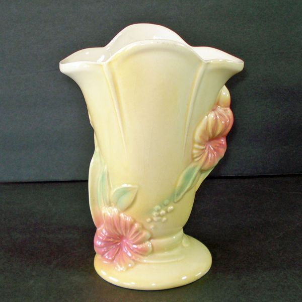 Hull Pottery Egret Tropical Flowers Vase #2