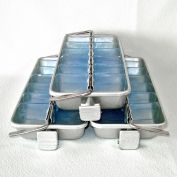 Crosley 1950s Freezer Ice Cube Trays Set of 3