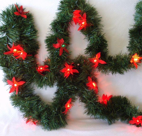 Box Illuminated Christmas Garland 9 Feet Miniature Lights #3