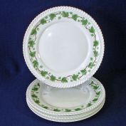 Harker Royal Gadroon Ivy 4 Dinner Plates