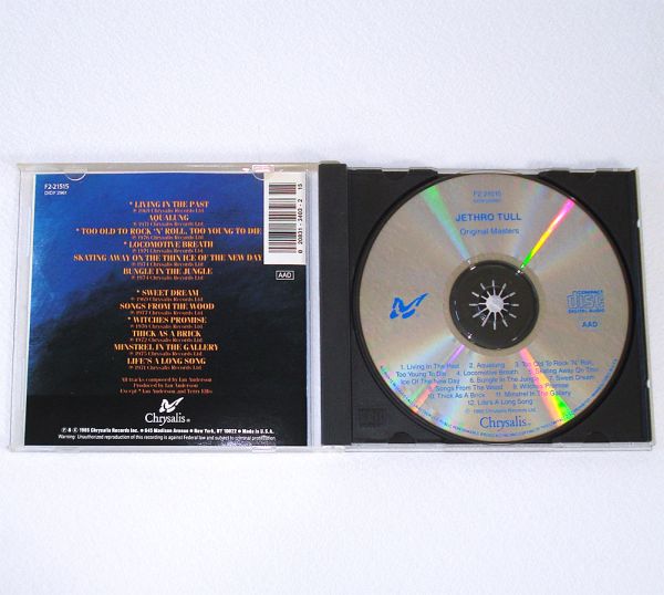 Jethro Tull Original Masters CD #3