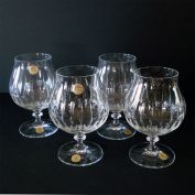 Schott Zwiesel 4 Tango Lead Crystal Brandy Glasses Mint