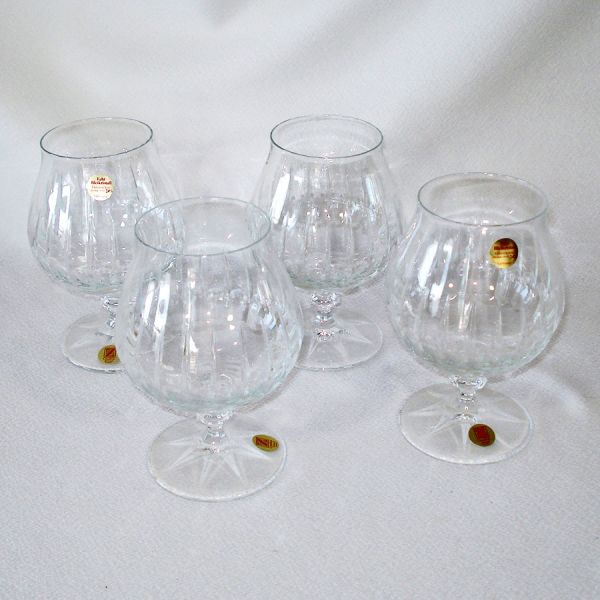 Schott Zwiesel 4 Tango Lead Crystal Brandy Glasses Mint #6