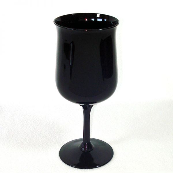 Lenox Midnight Mood Black Glass Water Goblets
