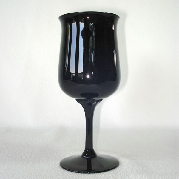 Lenox Midnight Mood Black Glass Water Goblets #2