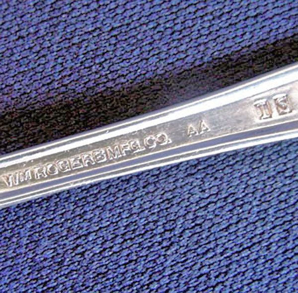 Lufberry Rogers International Silverplate Cold Meat Fork #3