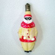 Masked Clown Figural Christmas Tree Light Bulb