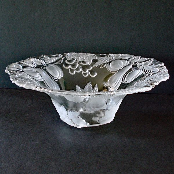 Mikasa Garden Harvest Glass Platter and 2 Bowls #2