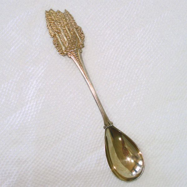 Muir Woods California Silverplate Souvenir Spoon #2